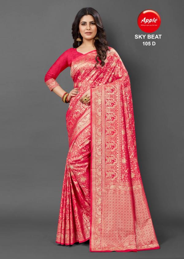 Apple Sky Beat 105 Festival Wear Silk Saree Collection